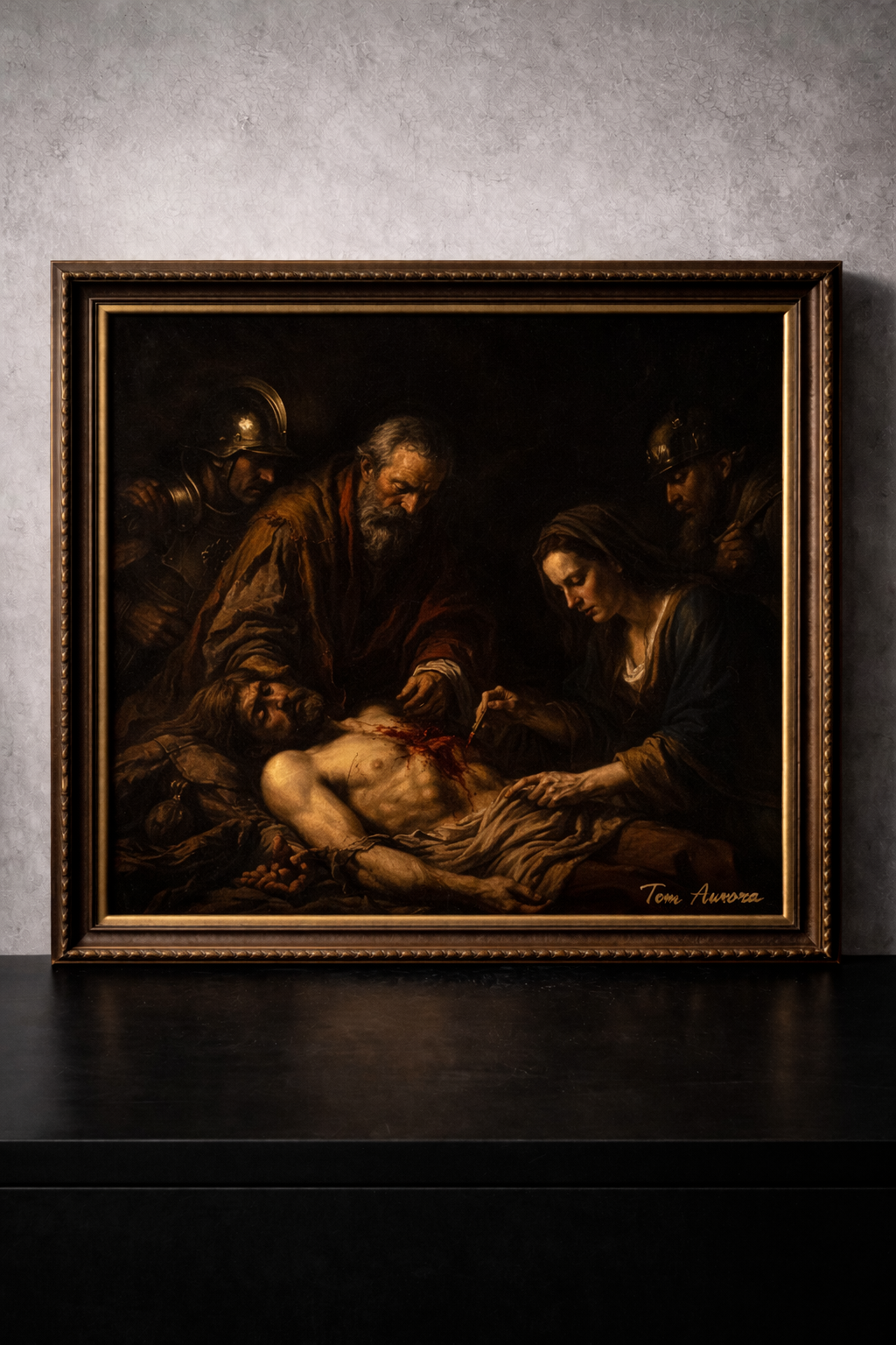 After the battle's sorrowful gaze