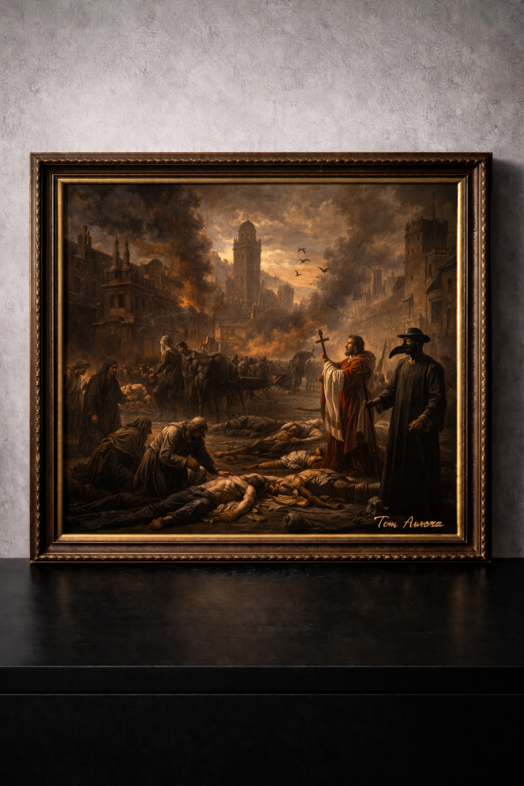 Plague in a baroque city