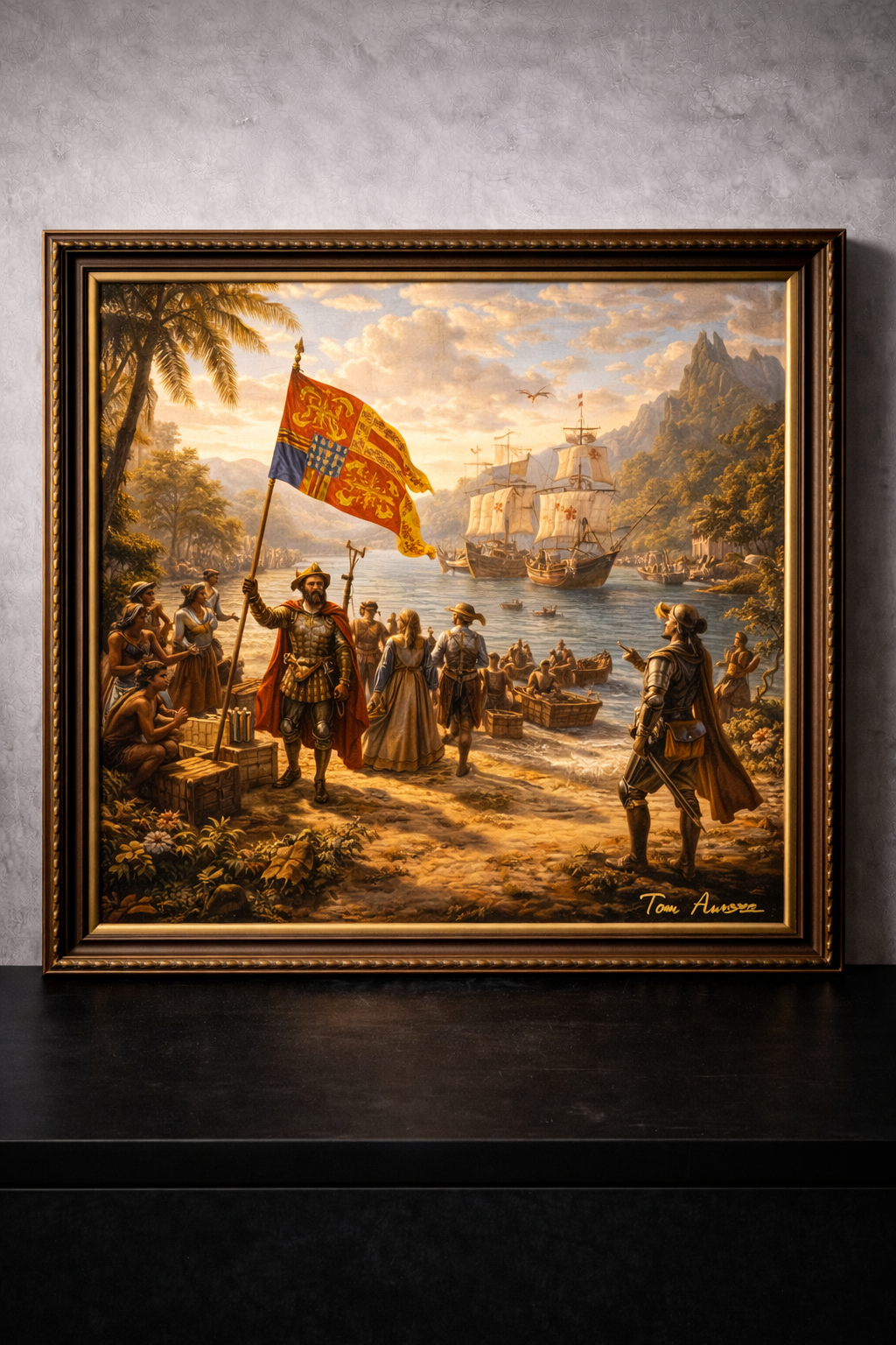 Explorers land on new shores