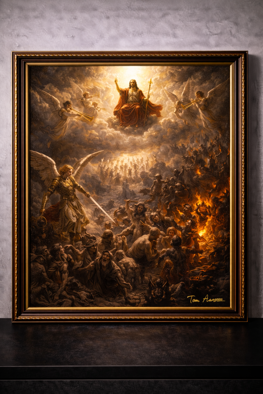 Judgment Day in Baroque style