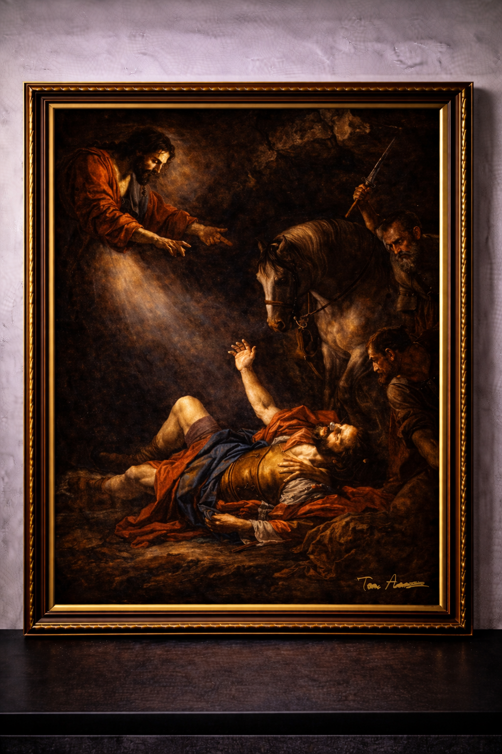 Saul's conversion on the road