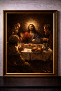 Breaking bread at Emmaus