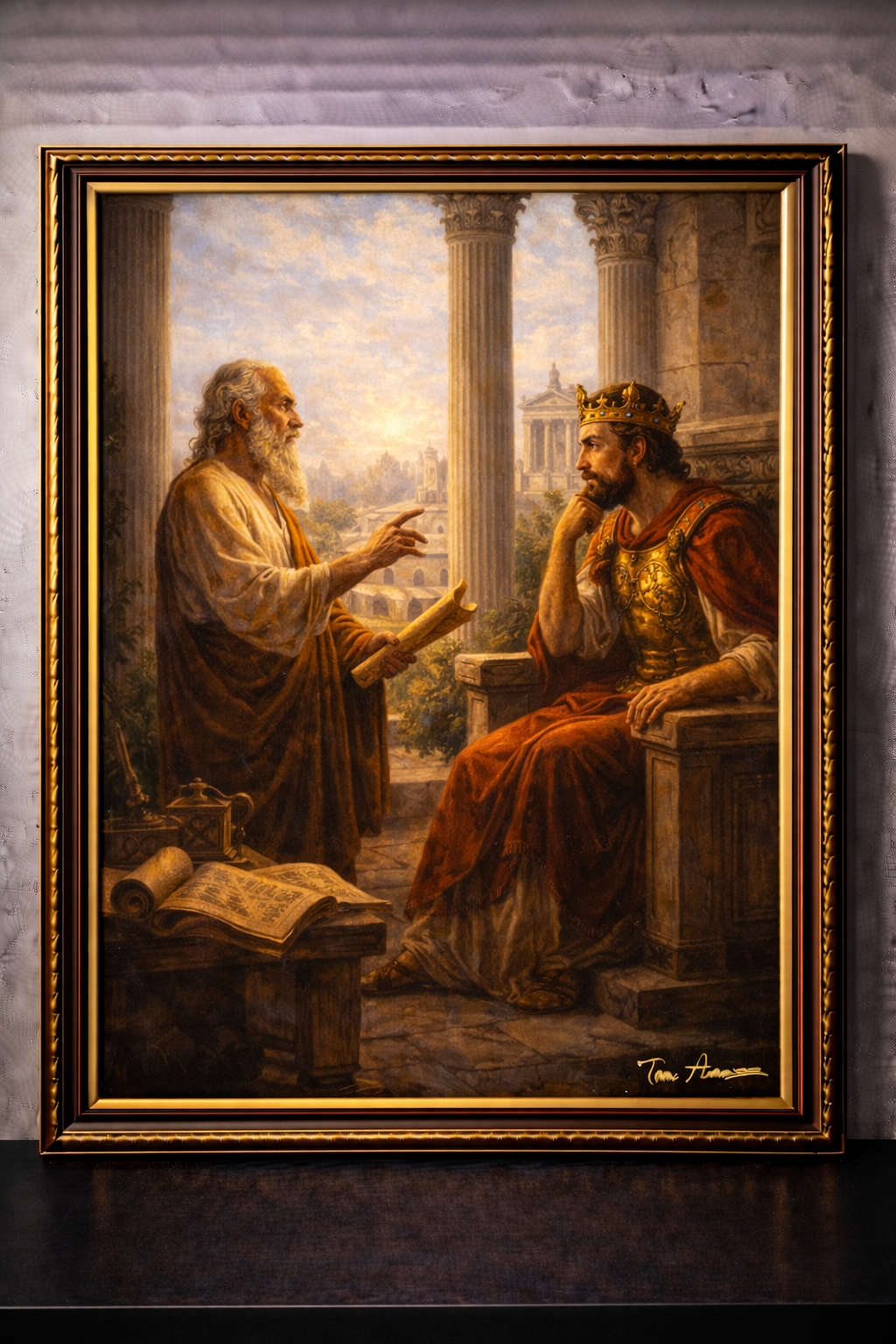 Philosopher and king in conversation
